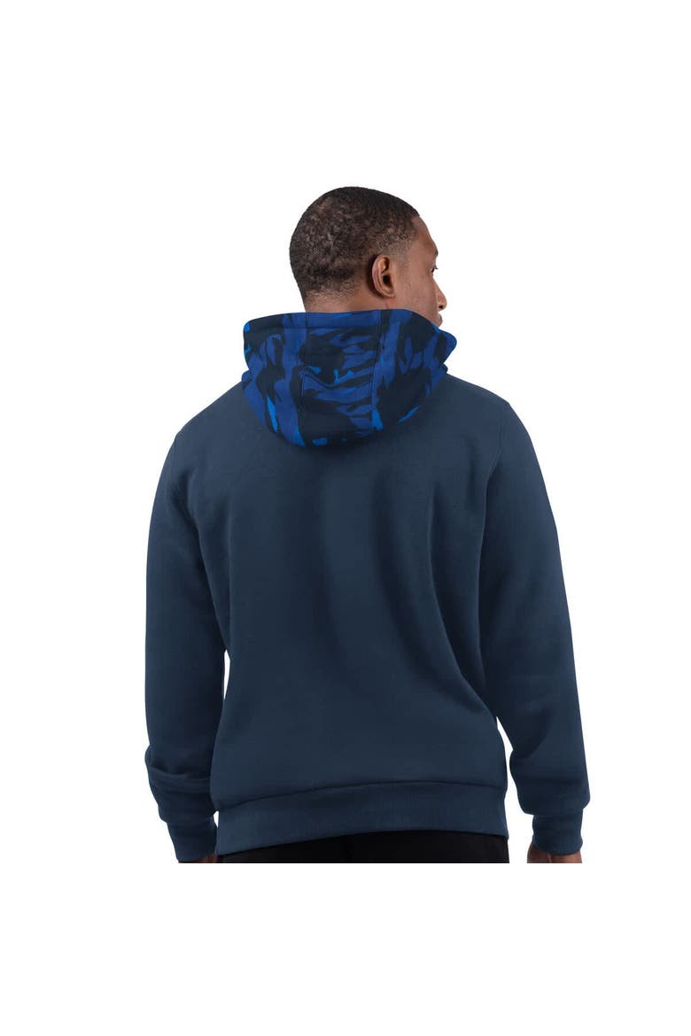 Men's Starter Navy Dallas Cowboys Thursday Night Gridiron Pullover Hoodie, Alternate, color, Navy