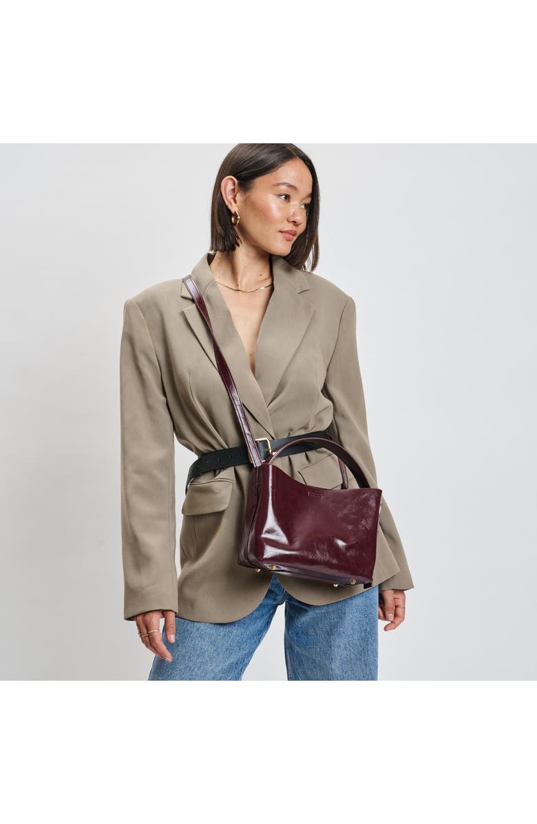 MODA LUXE Sophie Crossbody, Alternate, color, Burgundy