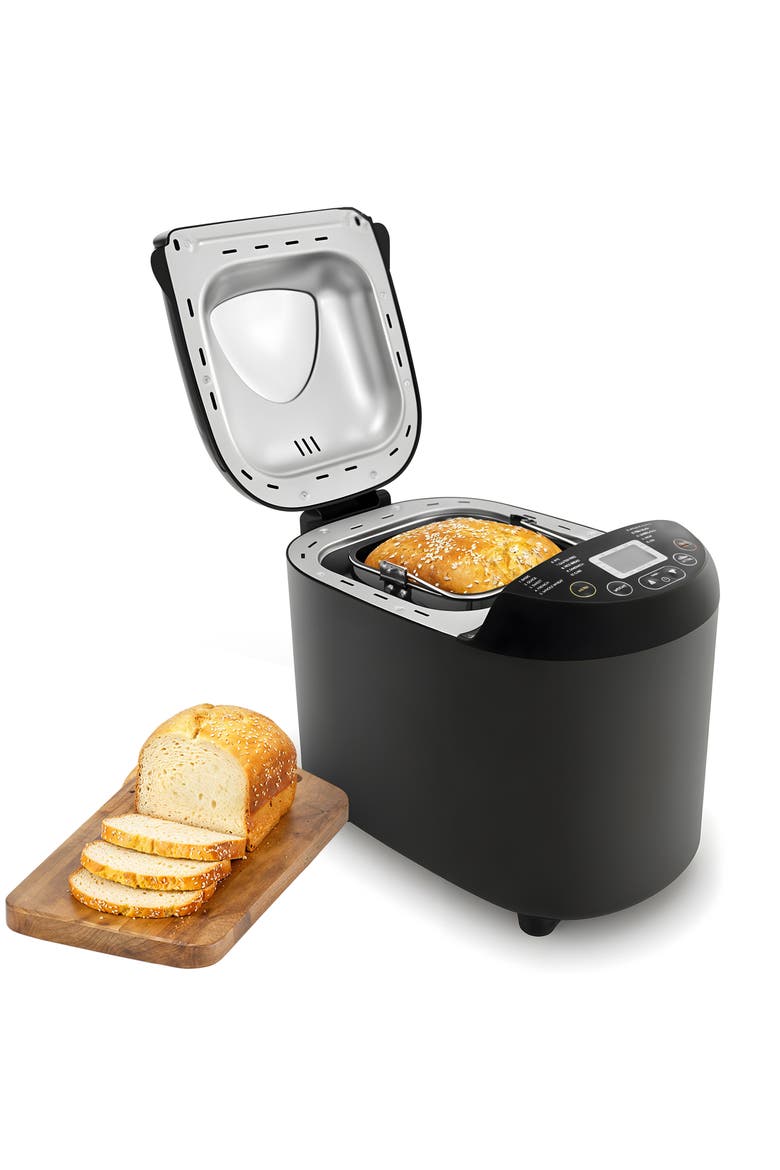 Elite EBM5316 2lb Programmable Bread Machine, Main, color, White / Black