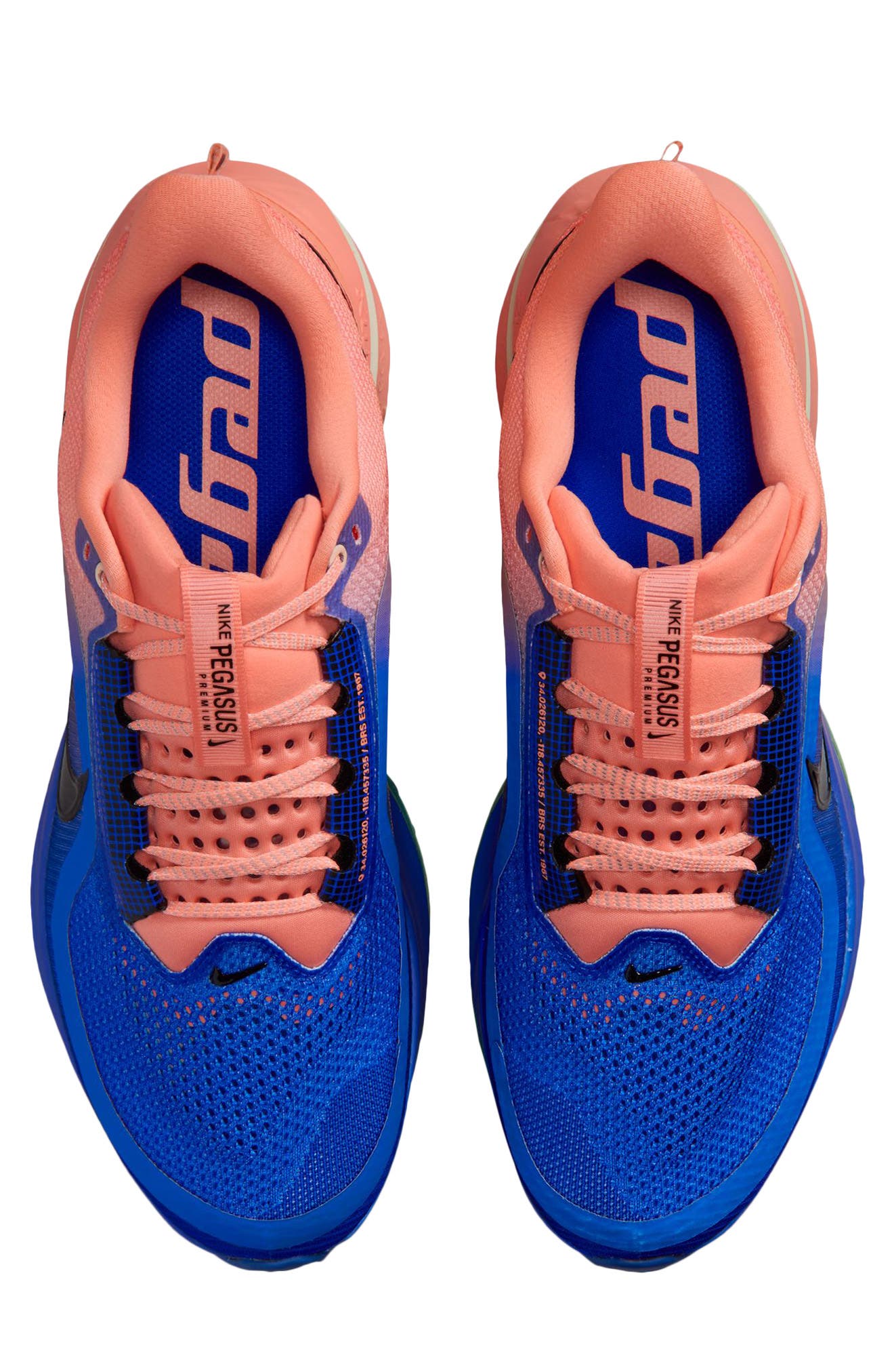 Air Zoom Pegasus Premium Running Shoe, Alternate, color, 401 RACBLU/BLACK