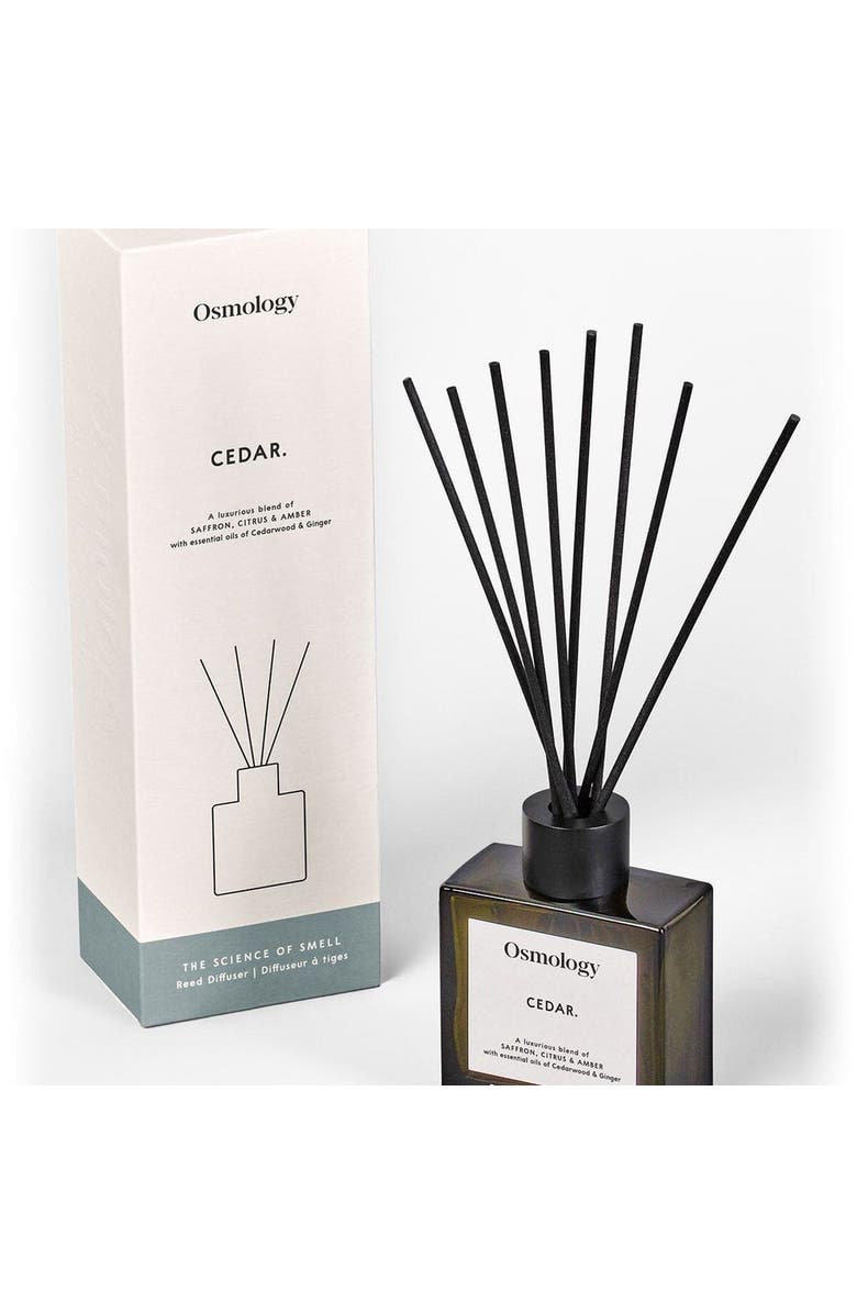 Osmology Cedar Reed Diffuser, Main, color, Black