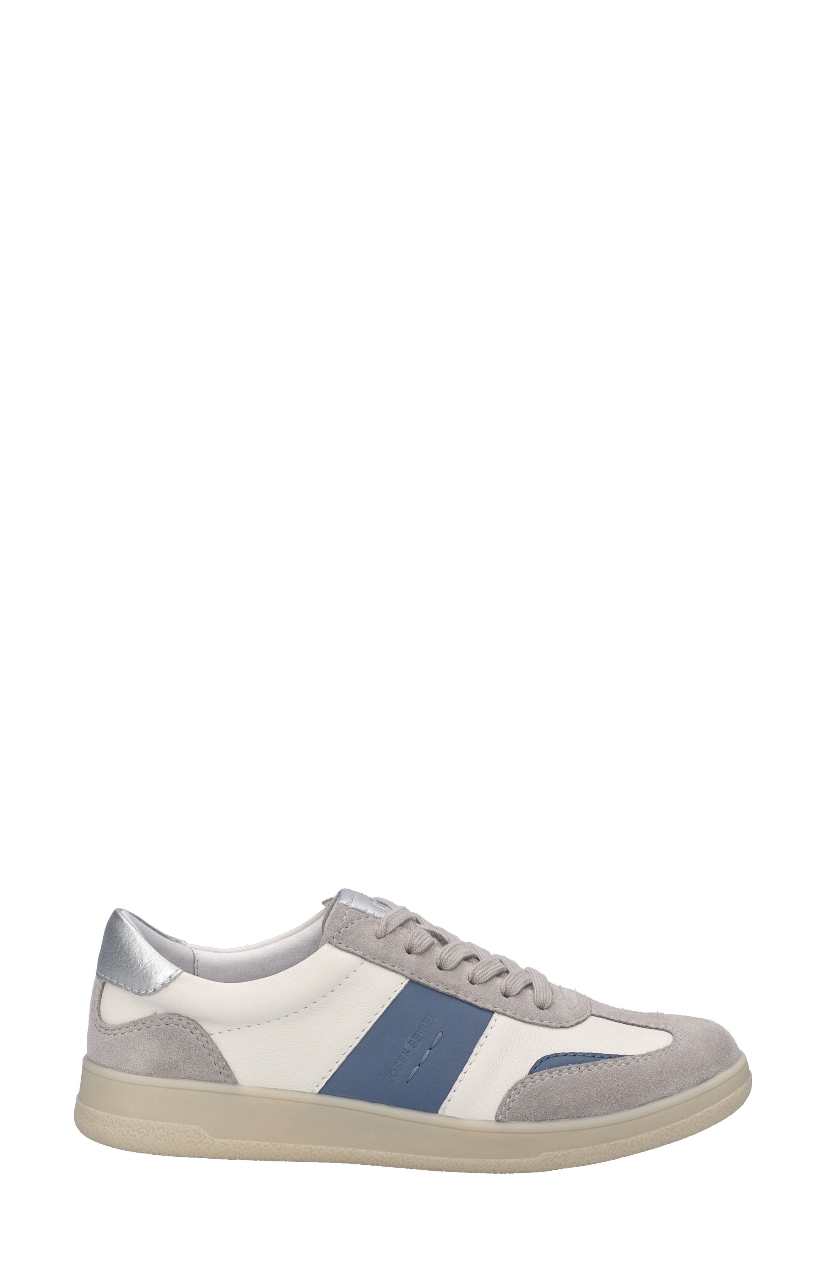 Josef Seibel Jade Low Top Sneaker, Alternate, color, Light Gray