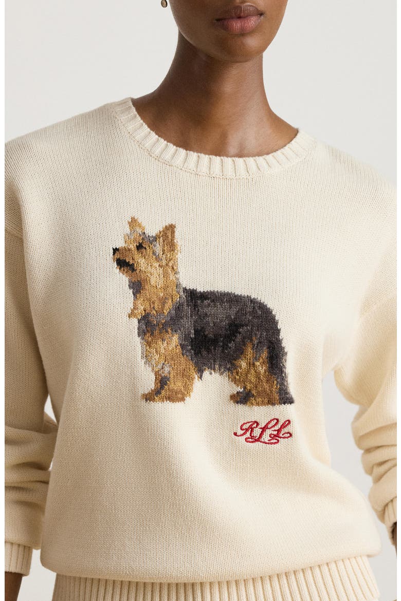 Yorkshire Terrier Sweater, Alternate, color, CREAM