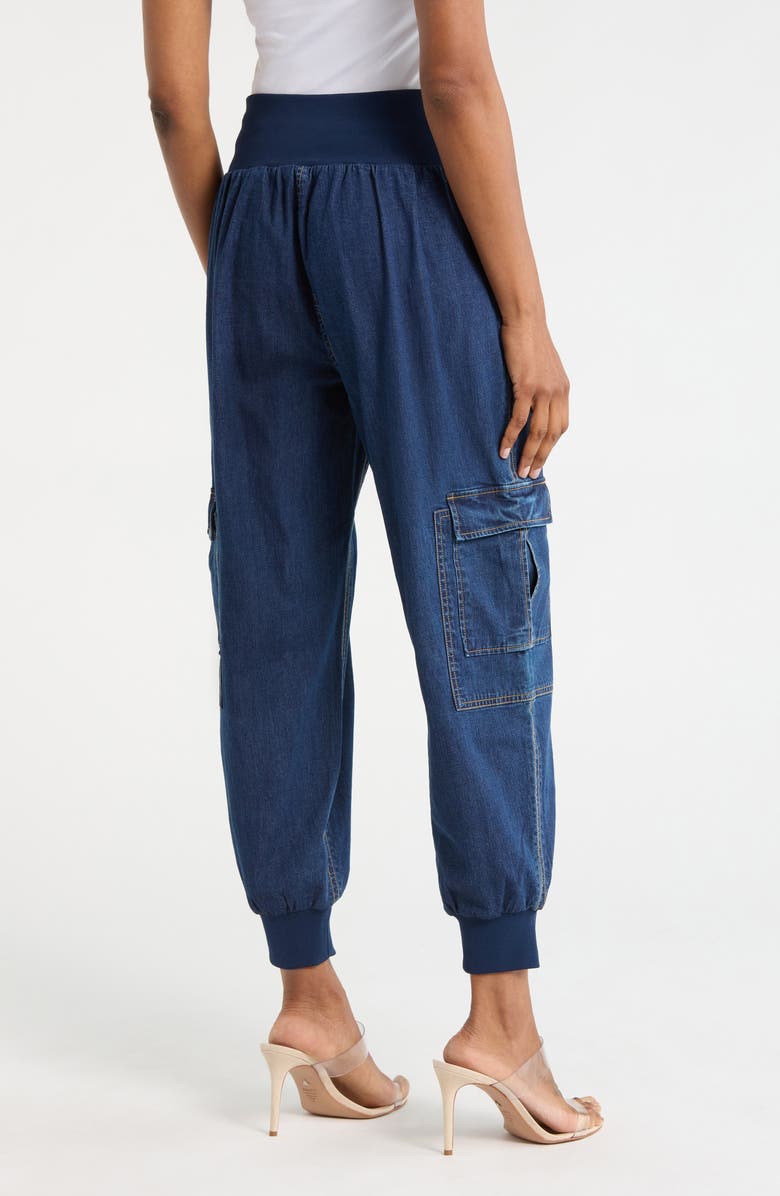 Cinq à Sept Giles Denim Ankle Pants, Alternate, color, 