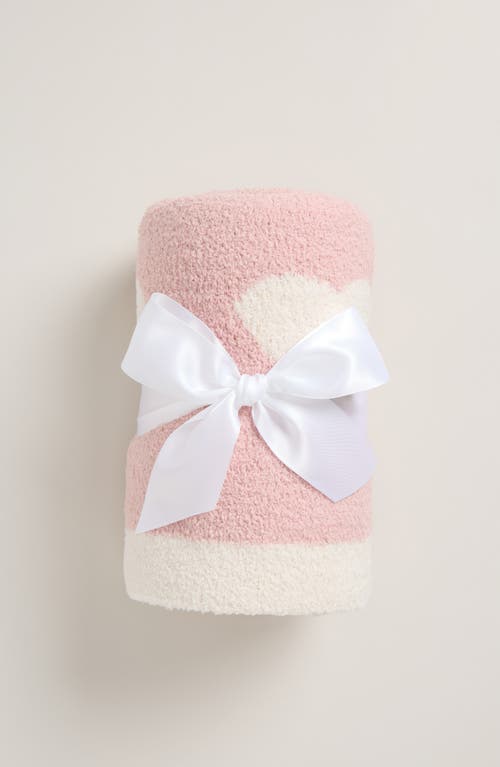 Nordstrom Print So Soft Chenille Blanket In Pink