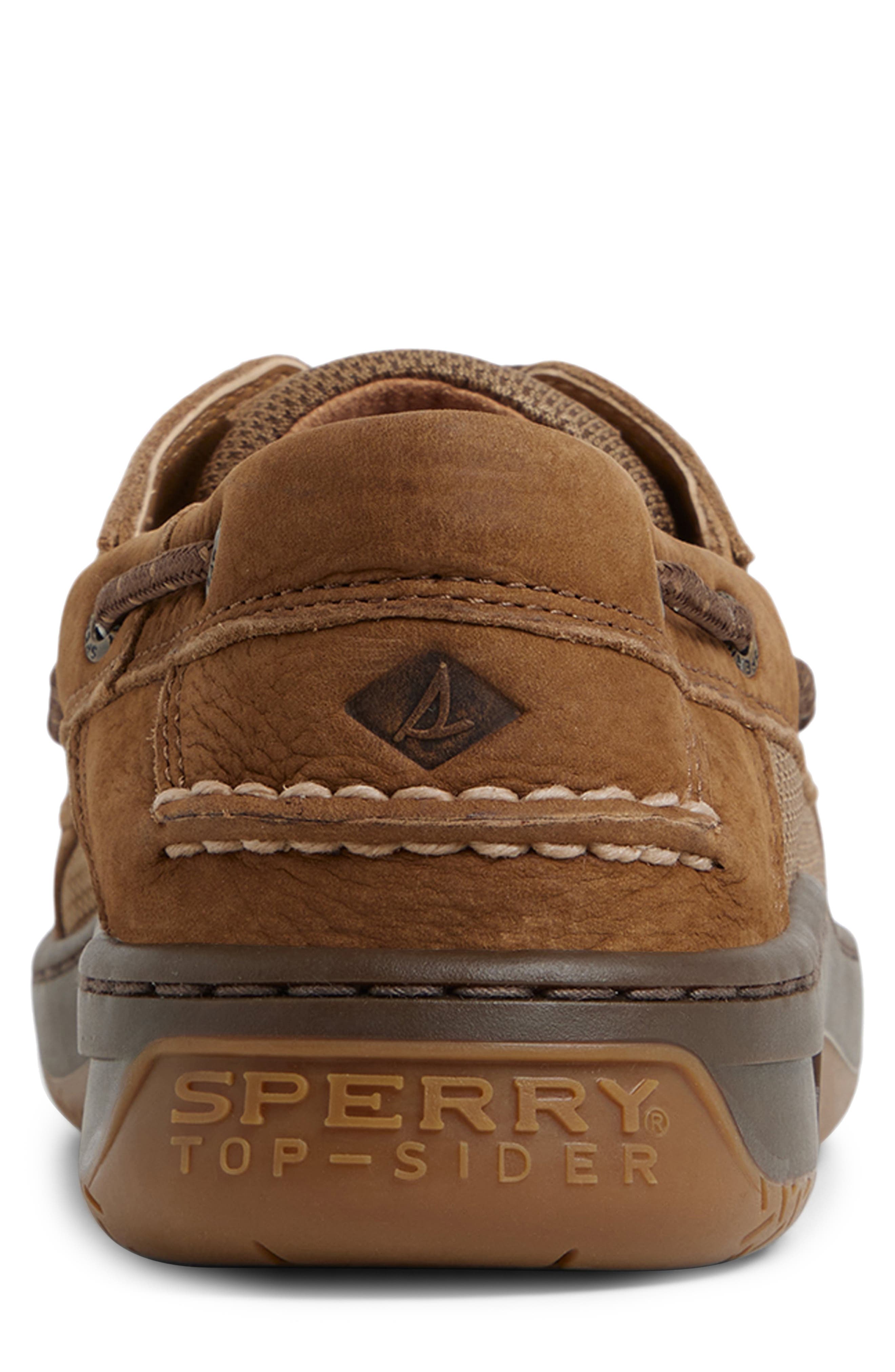 Sperry Billfish<sup>™</sup> 3-Eye Boat Shoe, Alternate, color, Tan
