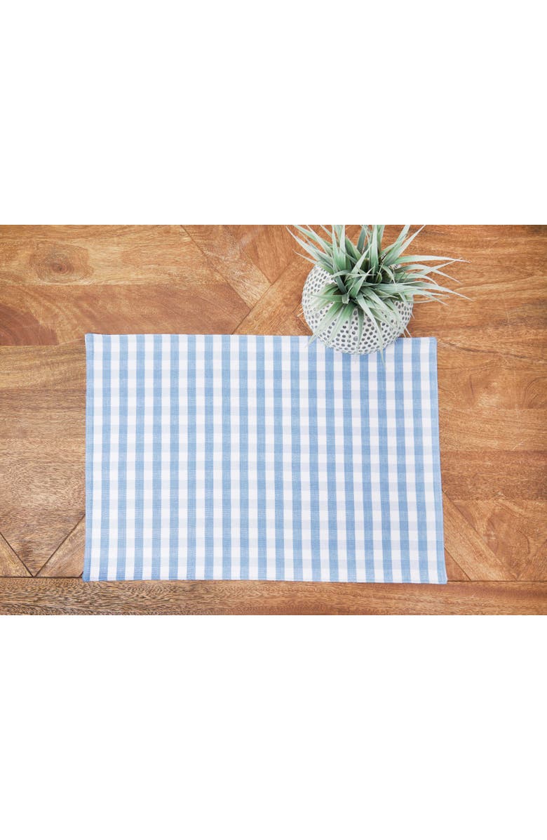 C&F Home Calming Seas Placemats Set of 6, 14" x 20", Alternate, color, Blue