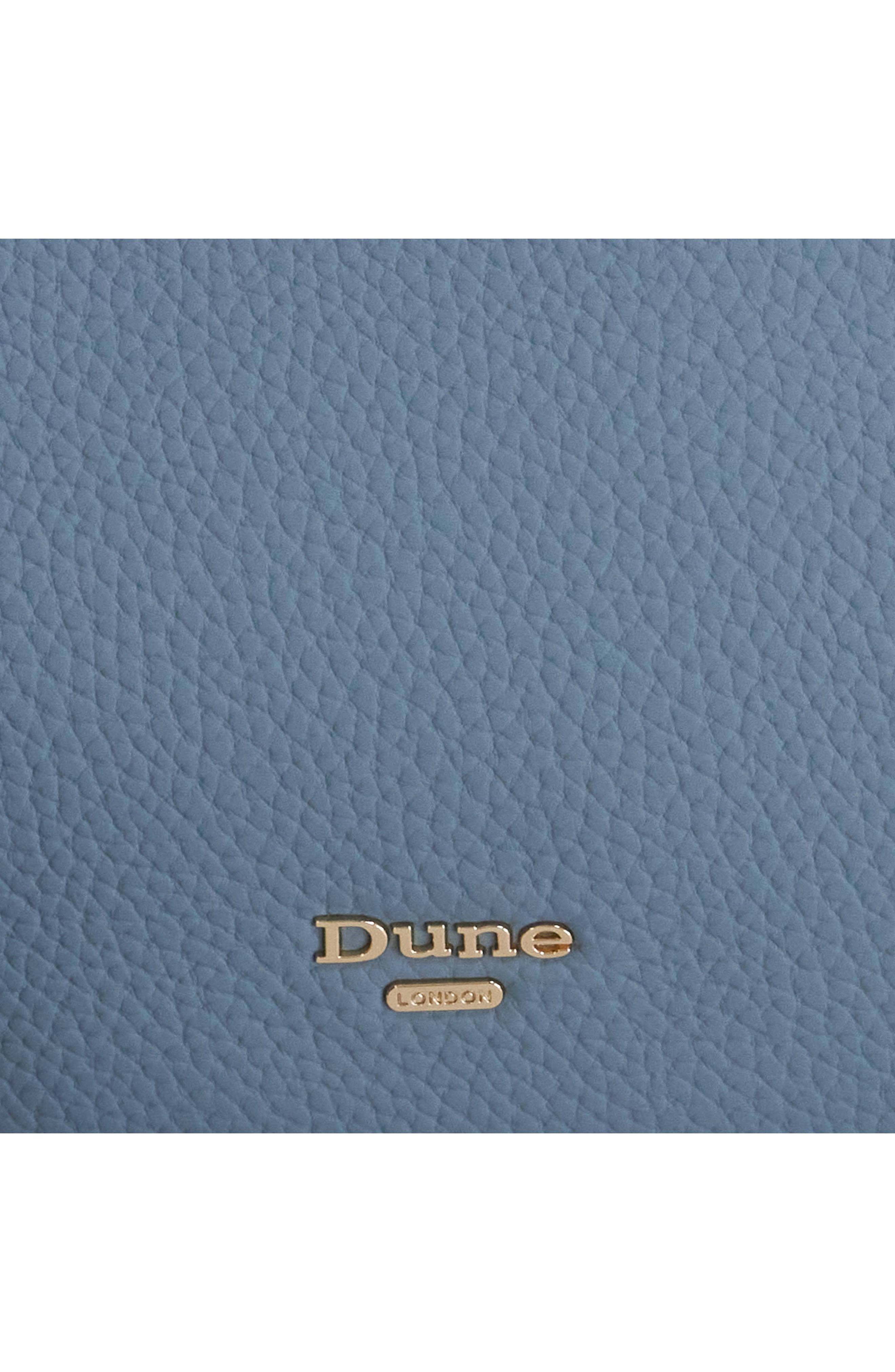 Dorrie Faux Leather Tote, Alternate, color, BLUE