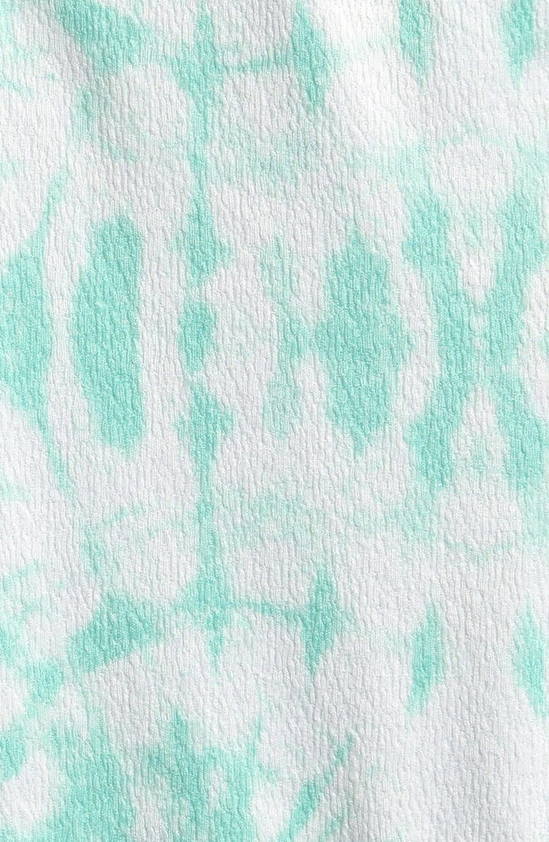 Ava & Yelly Kids' Crisscross Strap Textured One-Piece Swimsuit, Alternate, color, Mint