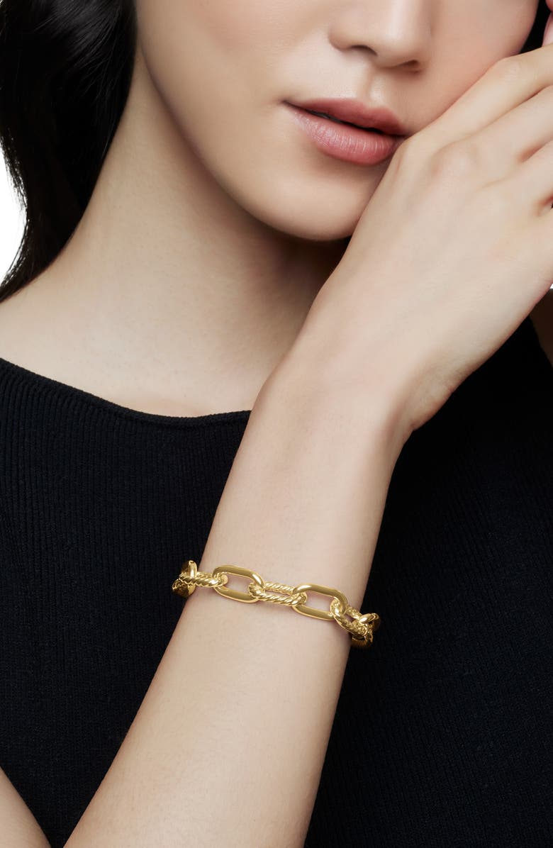 David Yurman Madison<sup>®</sup> Chain Bracelet in 18K Yellow Gold, 11mm, Alternate, color, Yellow Gold