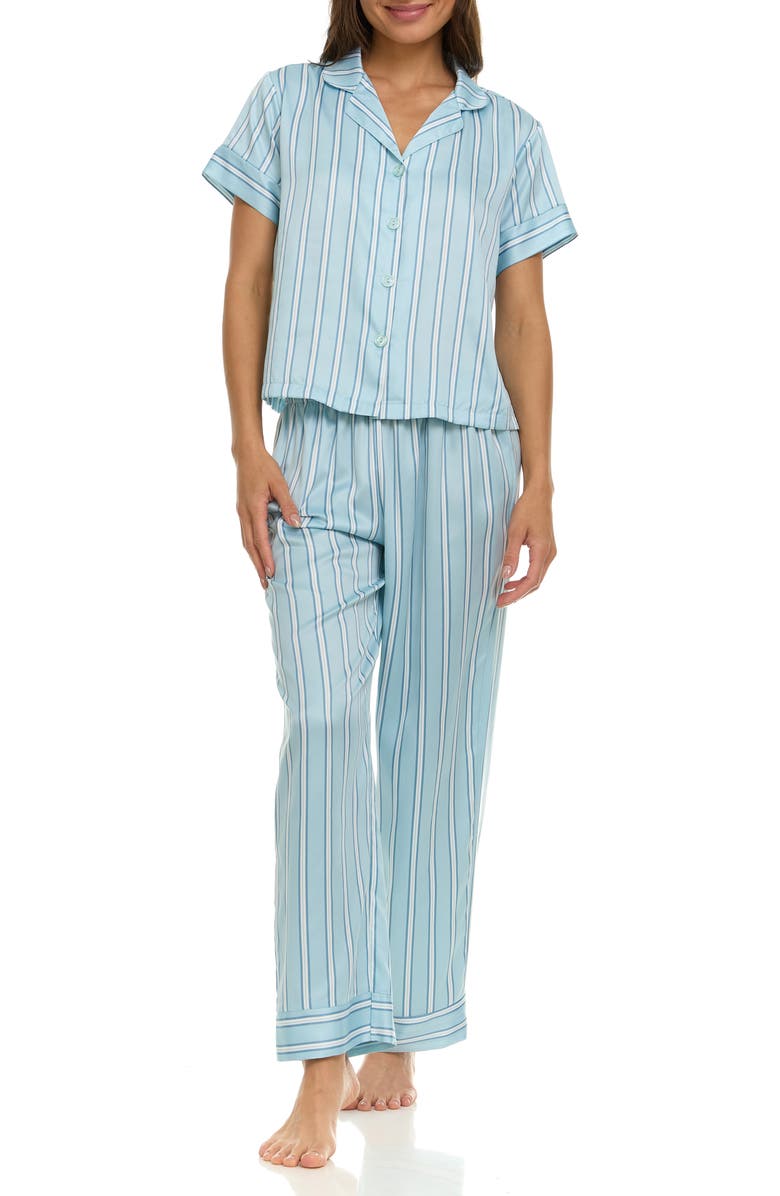 Flora By Flora Nikrooz Nicole Stripe Pajamas, Main, color, 
