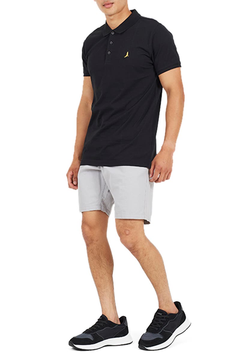 Brave Soul 3-Pack Short Sleeved Polo Shirt, Alternate, color, Optic Wht/Jet Blk/Lt Grey Marl