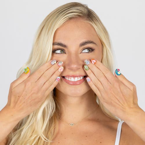 3h Nails Kawaii Star Luxury Handmade Press On Nails In Multi