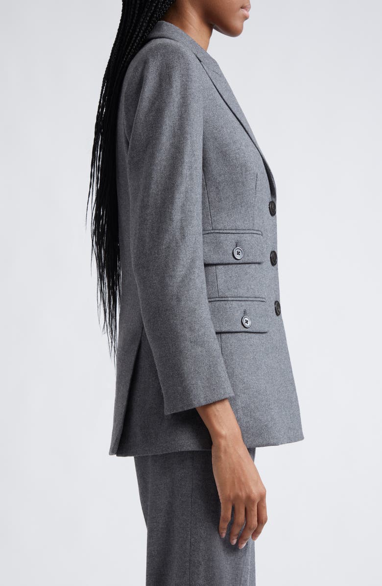 Veronica Beard Nalani Dickey Jacket, Alternate, color, Heather Grey