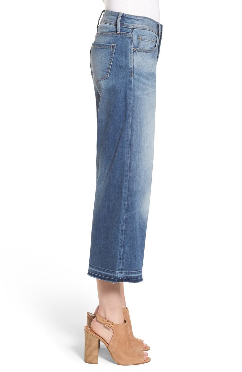 Chelsea28 Denim Culottes, Alternate, color,