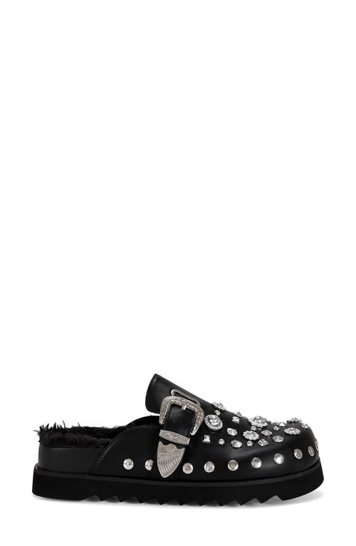 Azalea Wang Chatter Buckle Mule In Black