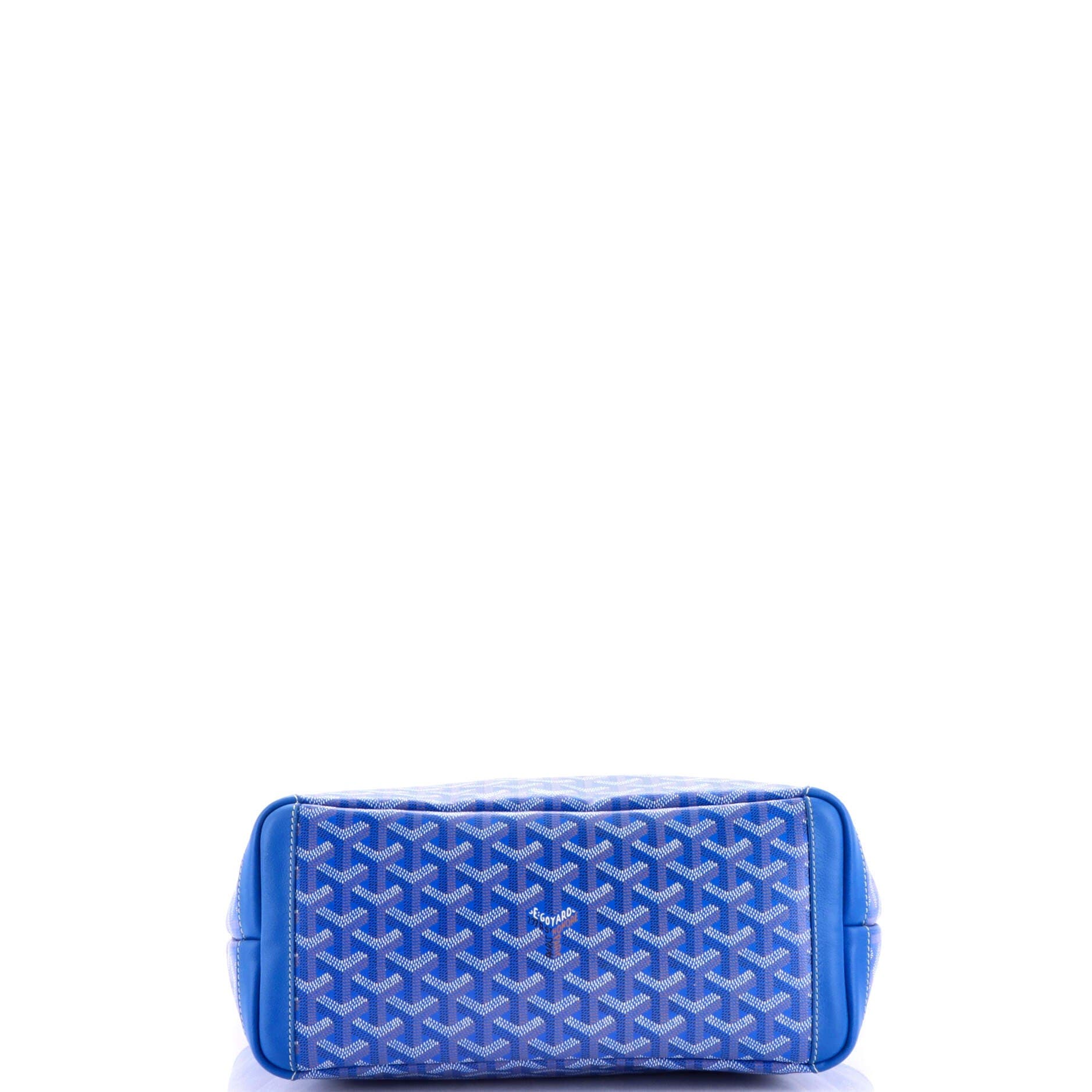 Pre-Owned Goyard Artois Tote Coated Canvas PM, Alternate, color, Blue