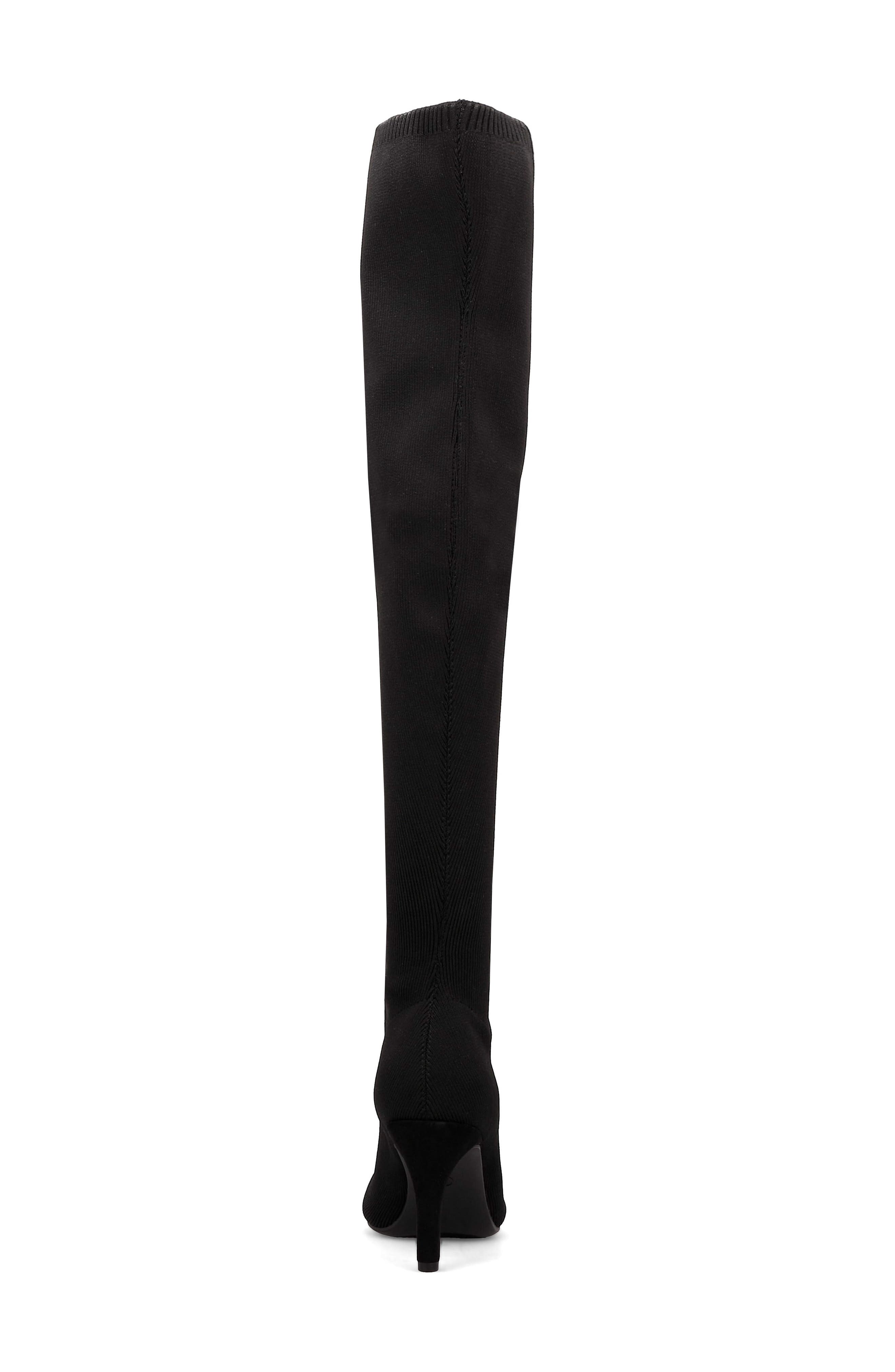 MIA Camera Knit Over-the-Knee Boot, Alternate, color, Black