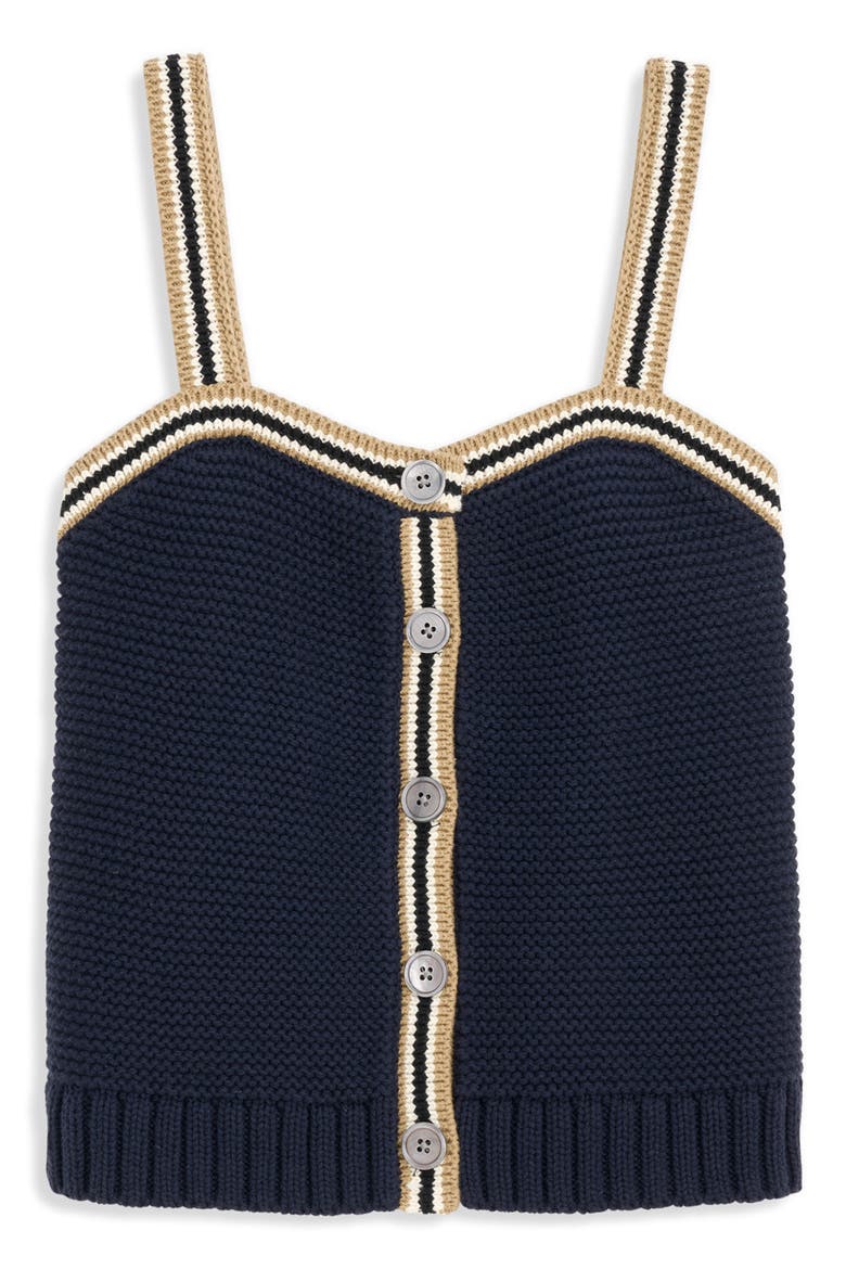 Emmy Cotton Cami, Alternate, color, DARK NAVY COMBO