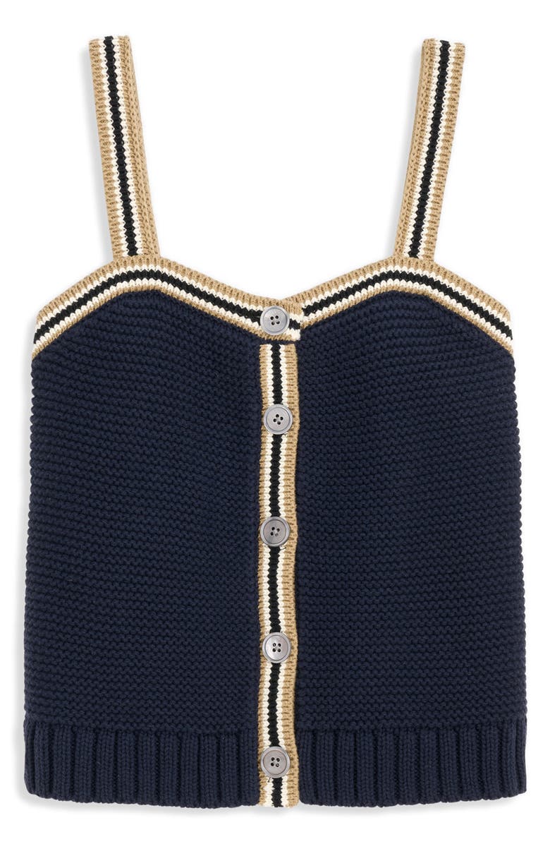 Alex Mill Emmy Cotton Cami, Alternate, color, Dark Navy Combo