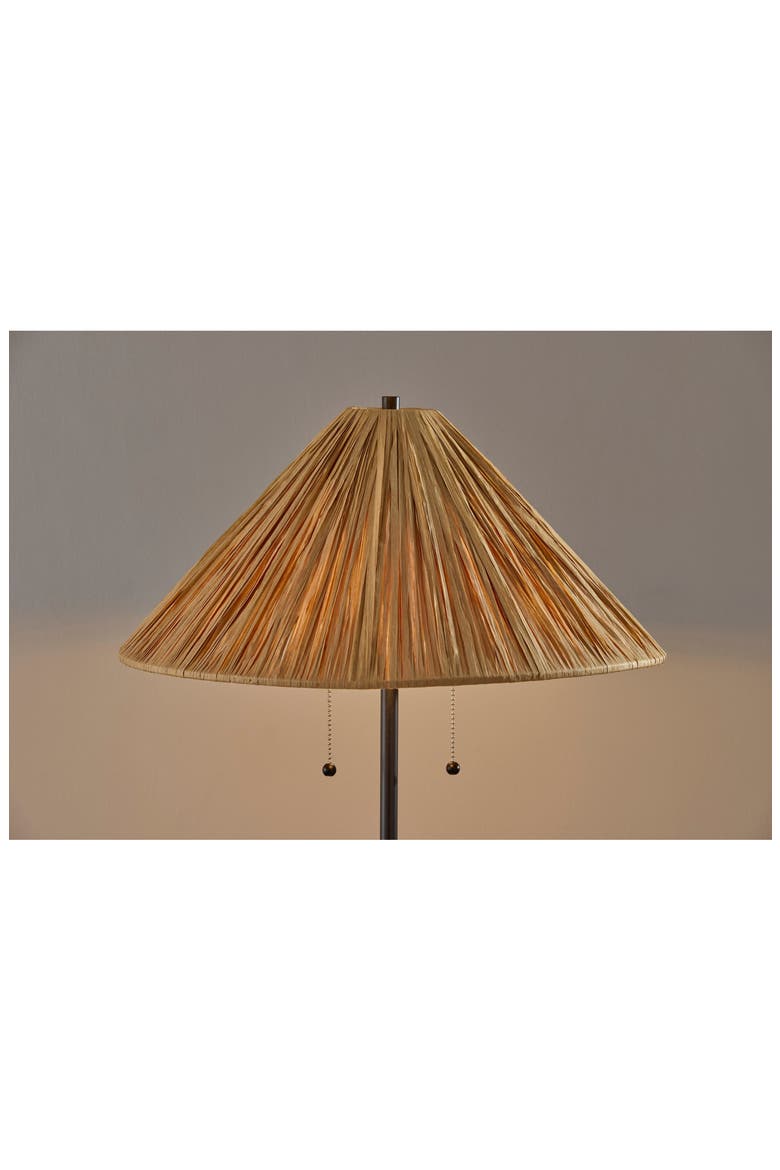 Waylon Floor Lamp, Alternate, color, BLACK
