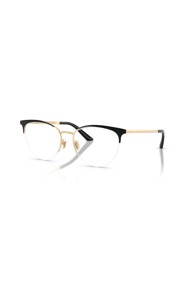 54mm Cat Eye optical glasses, Main, color, Black