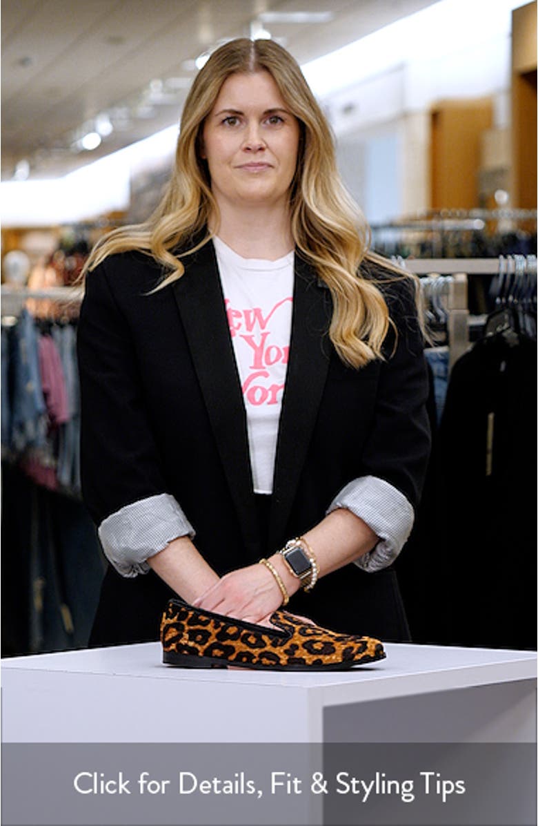 Dominik Genuine Calf Hair Flat, sales video thumbnail