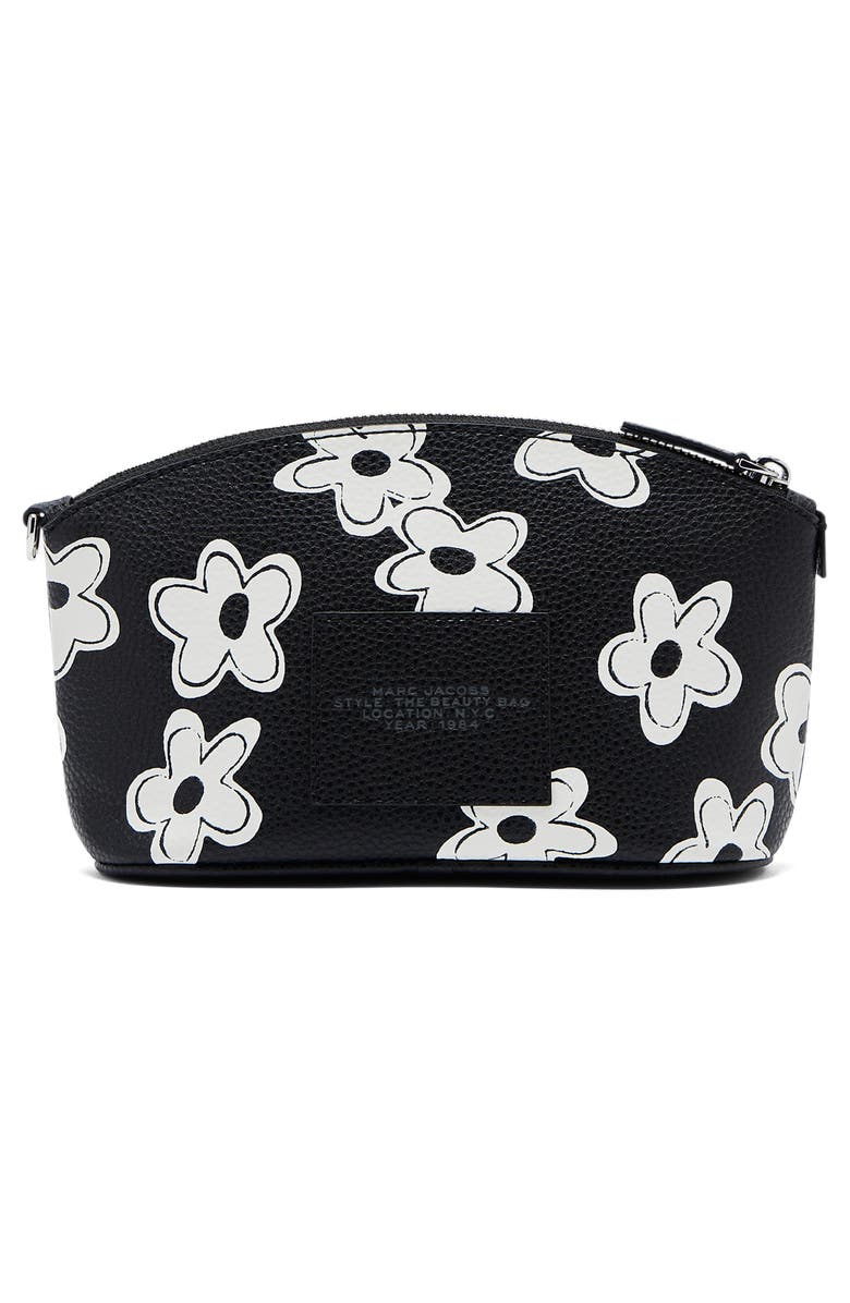 Marc Jacobs The Daisy Leather Beauty Bag, Alternate, color, 