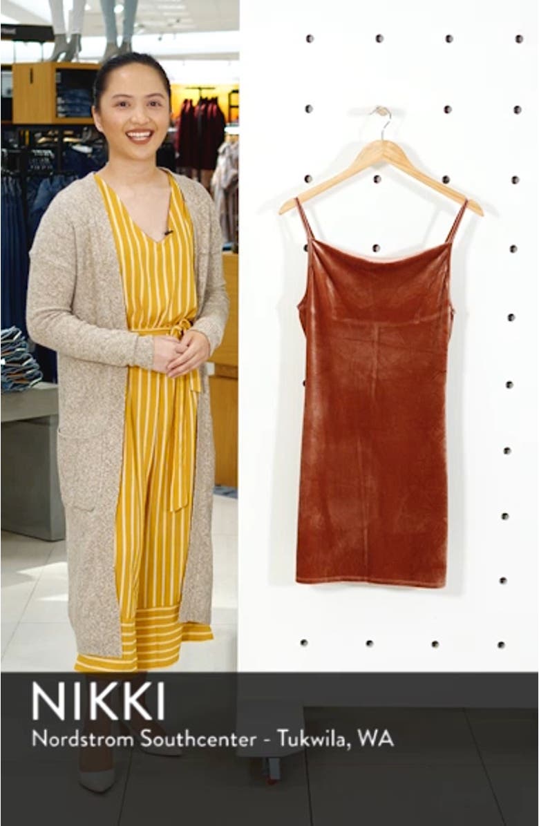 Cowl Neck Slipdress, sales video thumbnail
