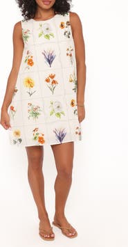 Petal & Pup Elordi Floral Shift Minidress