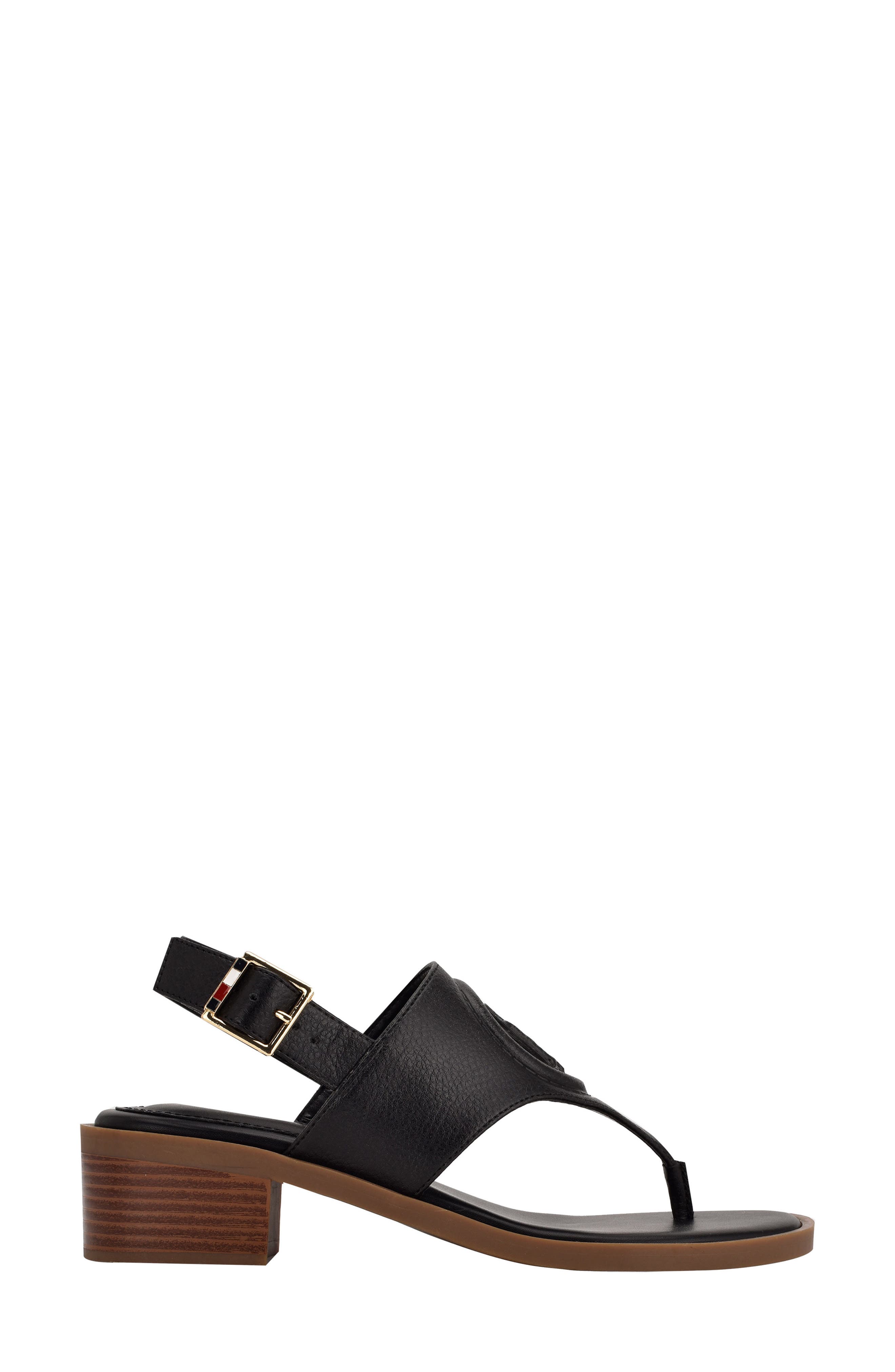 Tommy Hilfiger Olaya Faux Leather Slingback Sandal, Alternate, color, 