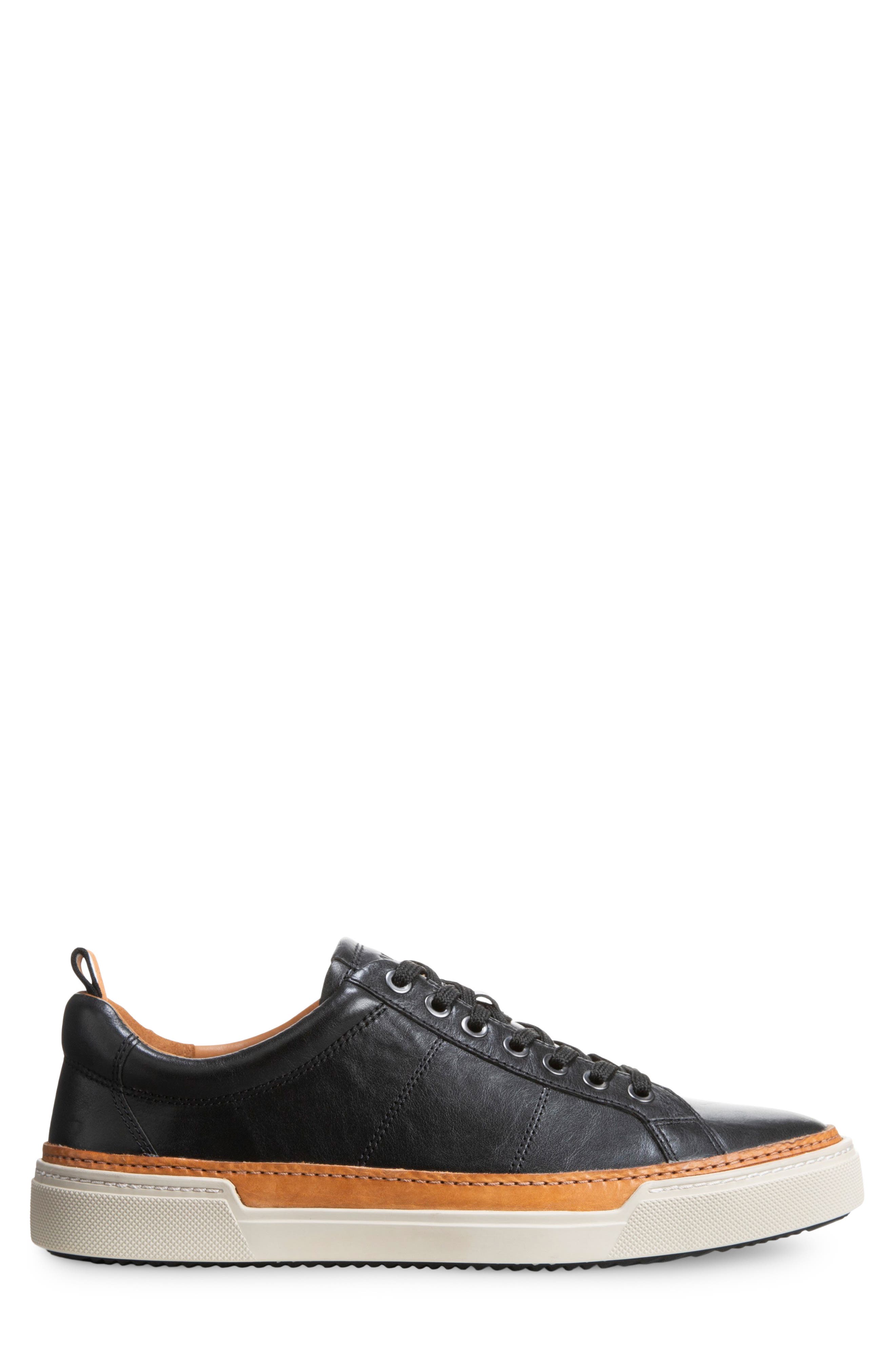 Allen Edmonds Porter City Sneaker, Alternate, color, Black