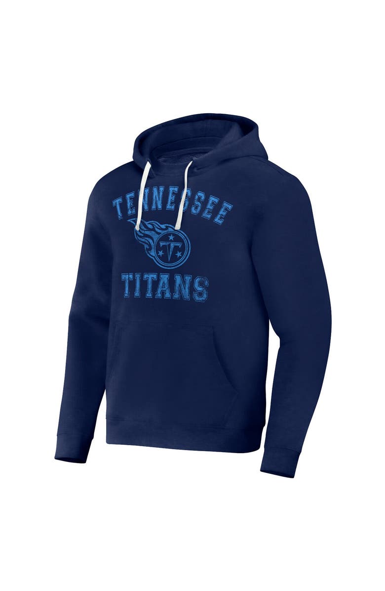NFL X DARIUS RUCKER Men's NFL x Darius Rucker Collection by Fanatics Navy Tennessee Titans Coaches Pullover Hoodie, Alternate, color, Navy