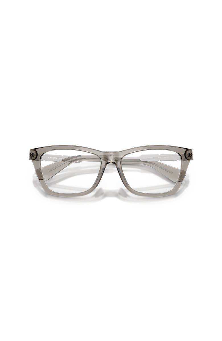 Burberry 52mm Rectangle optical glasses, Alternate, color, Grey