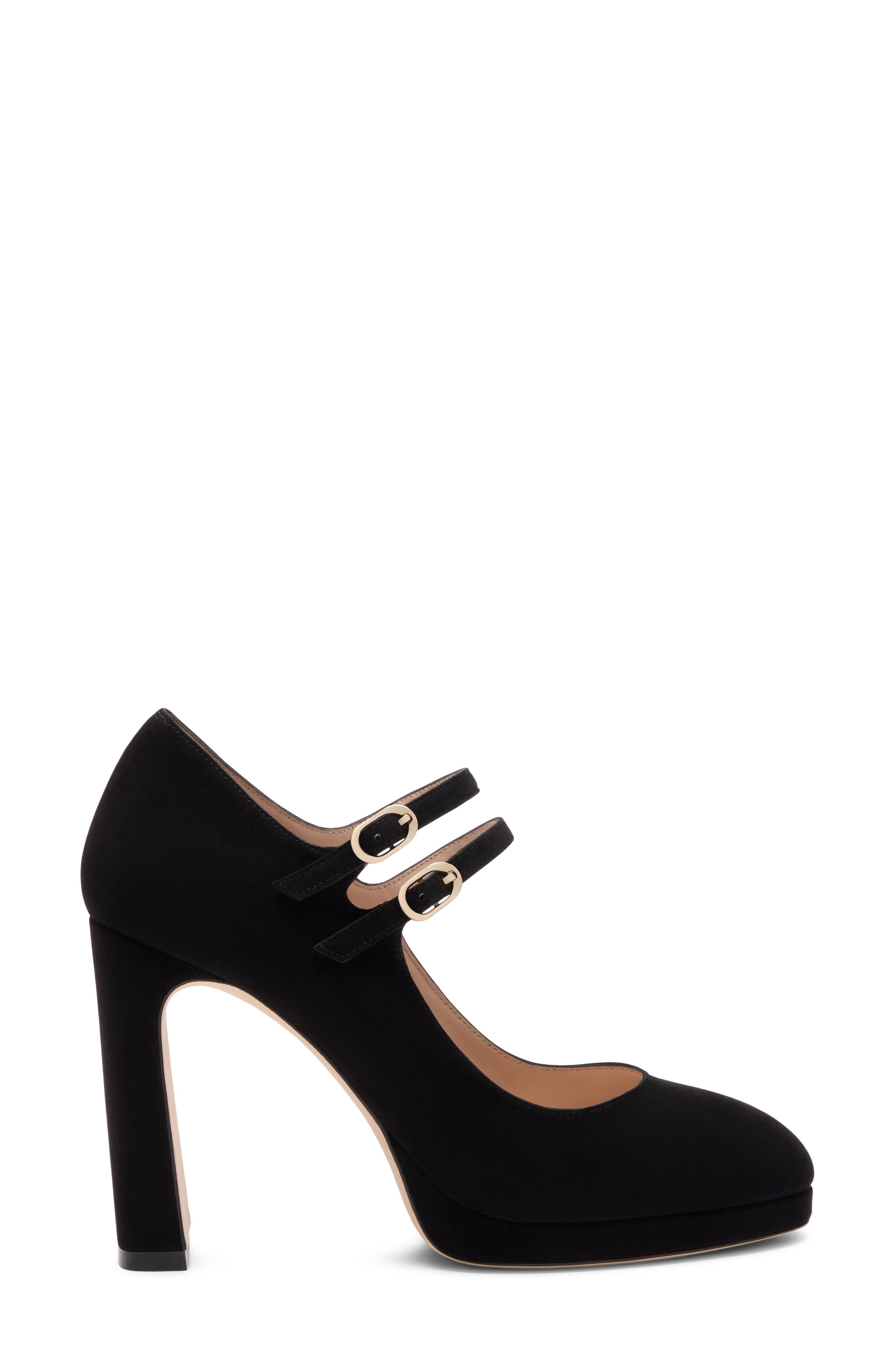 Babette Platform Mary Jane Pump, Alternate, color, BLACK SUEDE
