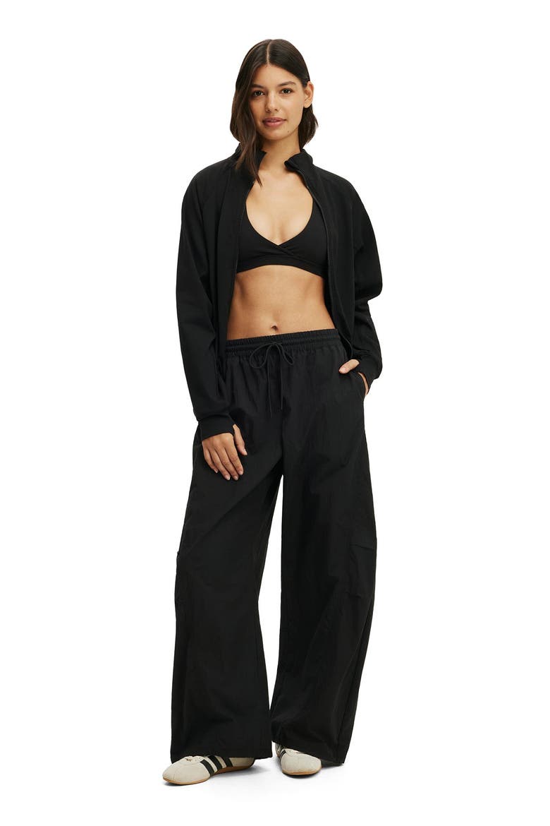 Women's Active Woven Balloon Pant, Alternate, color, Black