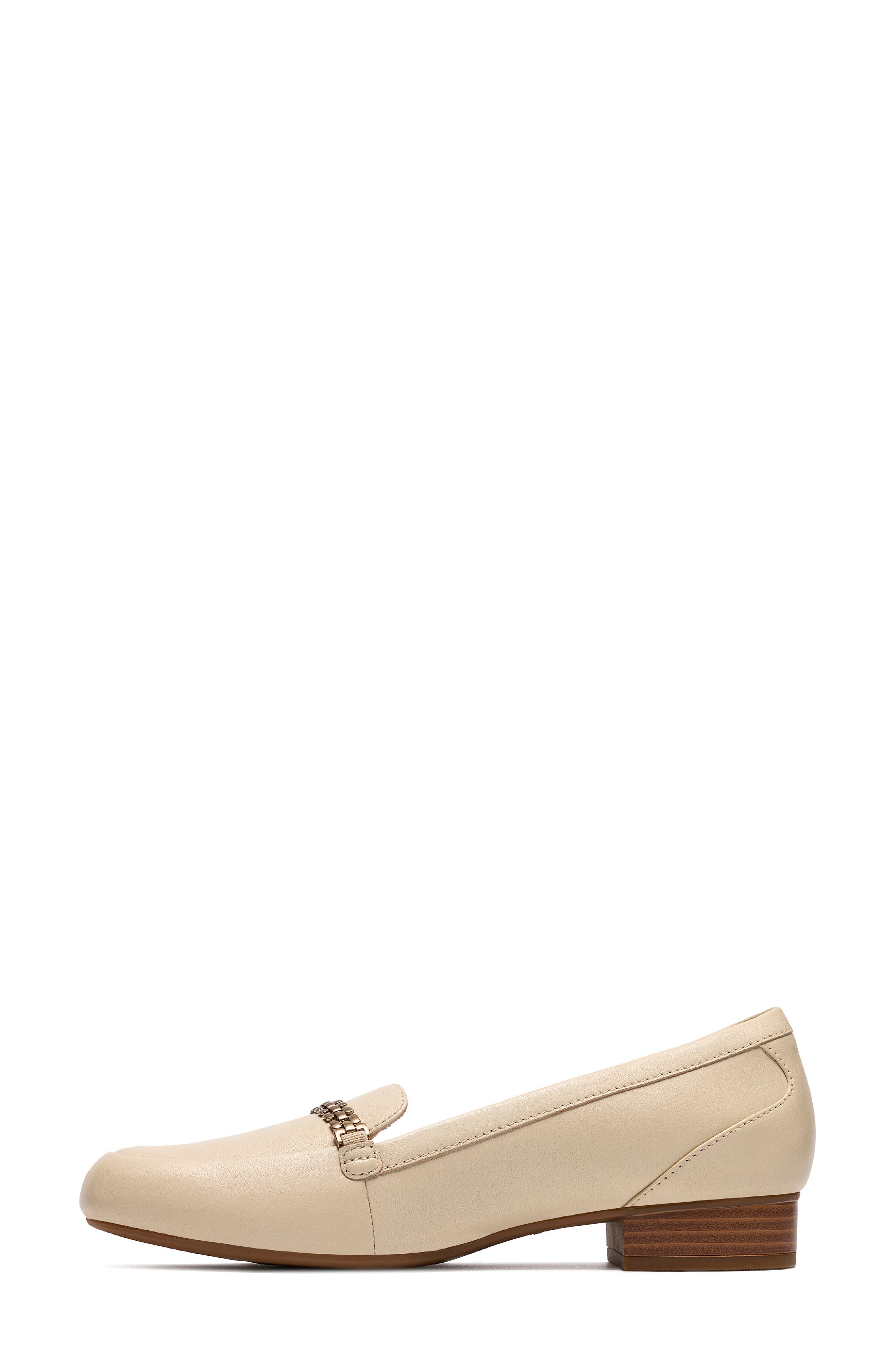 Juliet Mia Loafer, Alternate, color, CREAM LEATHER