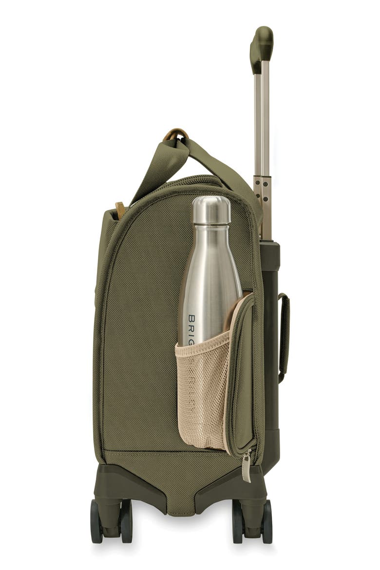 Baseline Cabin Spinner Carry-On Bag, Alternate, color, OLIVE