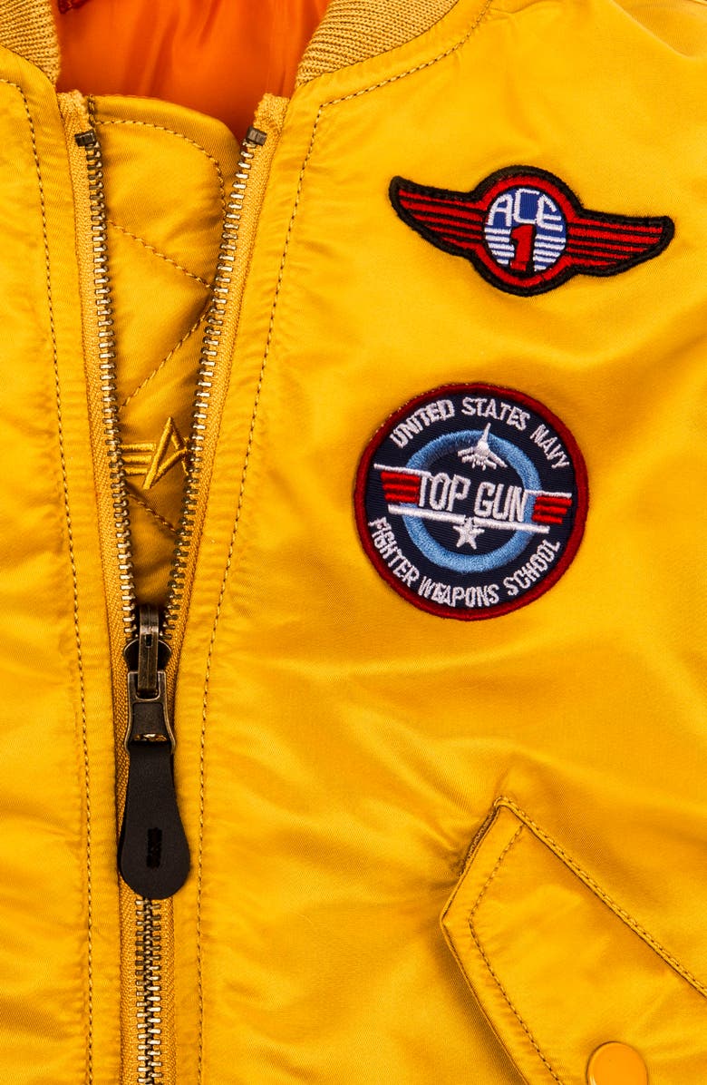 Alpha Industries MA-1 Patch Flight Jacket, Alternate, color, 