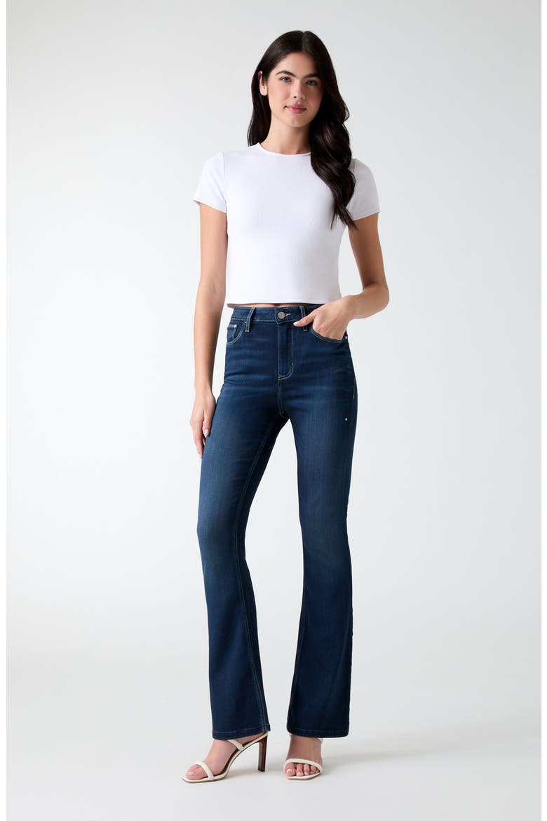 Sexy Flare Jeans, Alternate, color, COMFY BLUE
