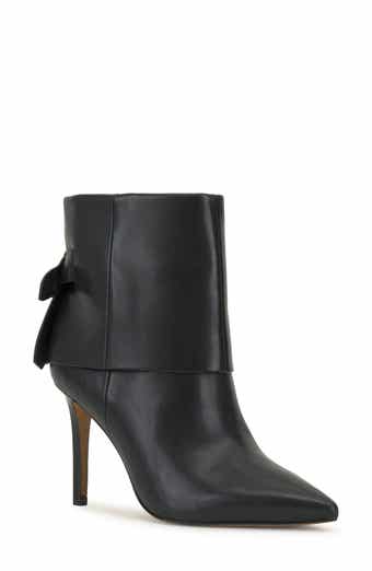 Kresinta Foldover Cuff Pointed Toe Bootie