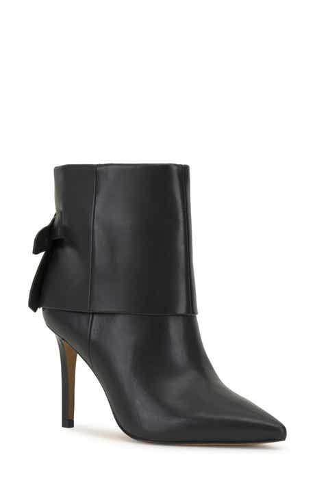 Kresinta Foldover Cuff Pointed Toe Bootie