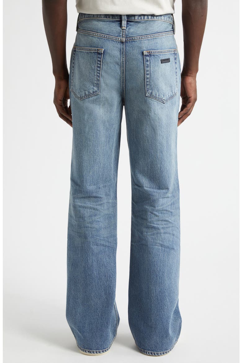 70s 5 Pocket Relaxed Bootcut Jeans, Alternate, color, MEDIUM INDIGO