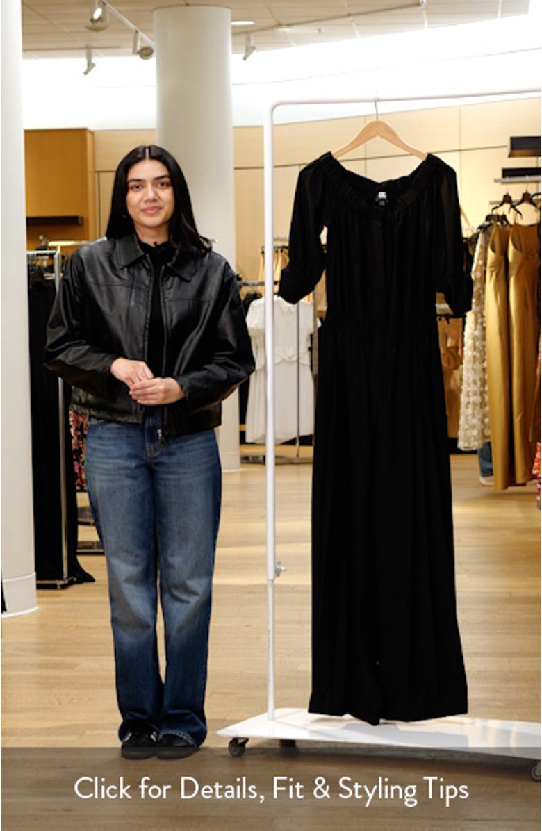 Off the Shoulder Jumpsuit, sales video thumbnail