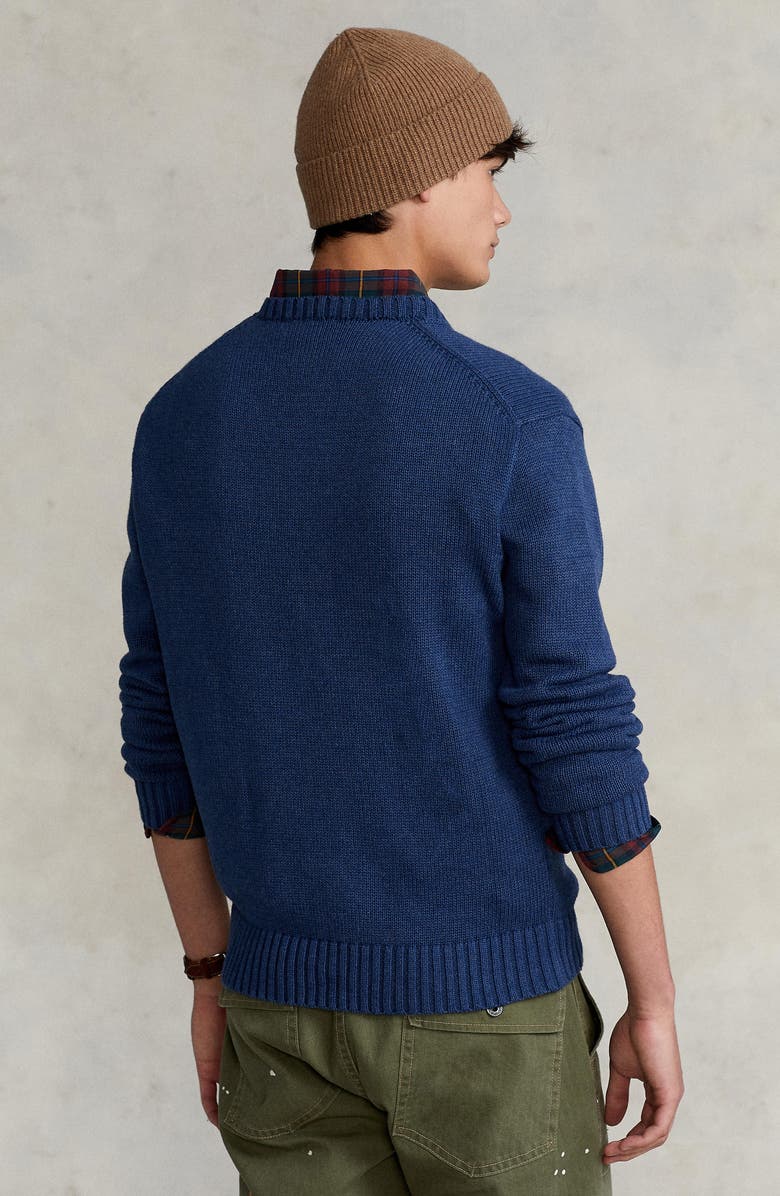 Polo Ralph Lauren Men's Bear Cotton Sweater, Alternate, color, 