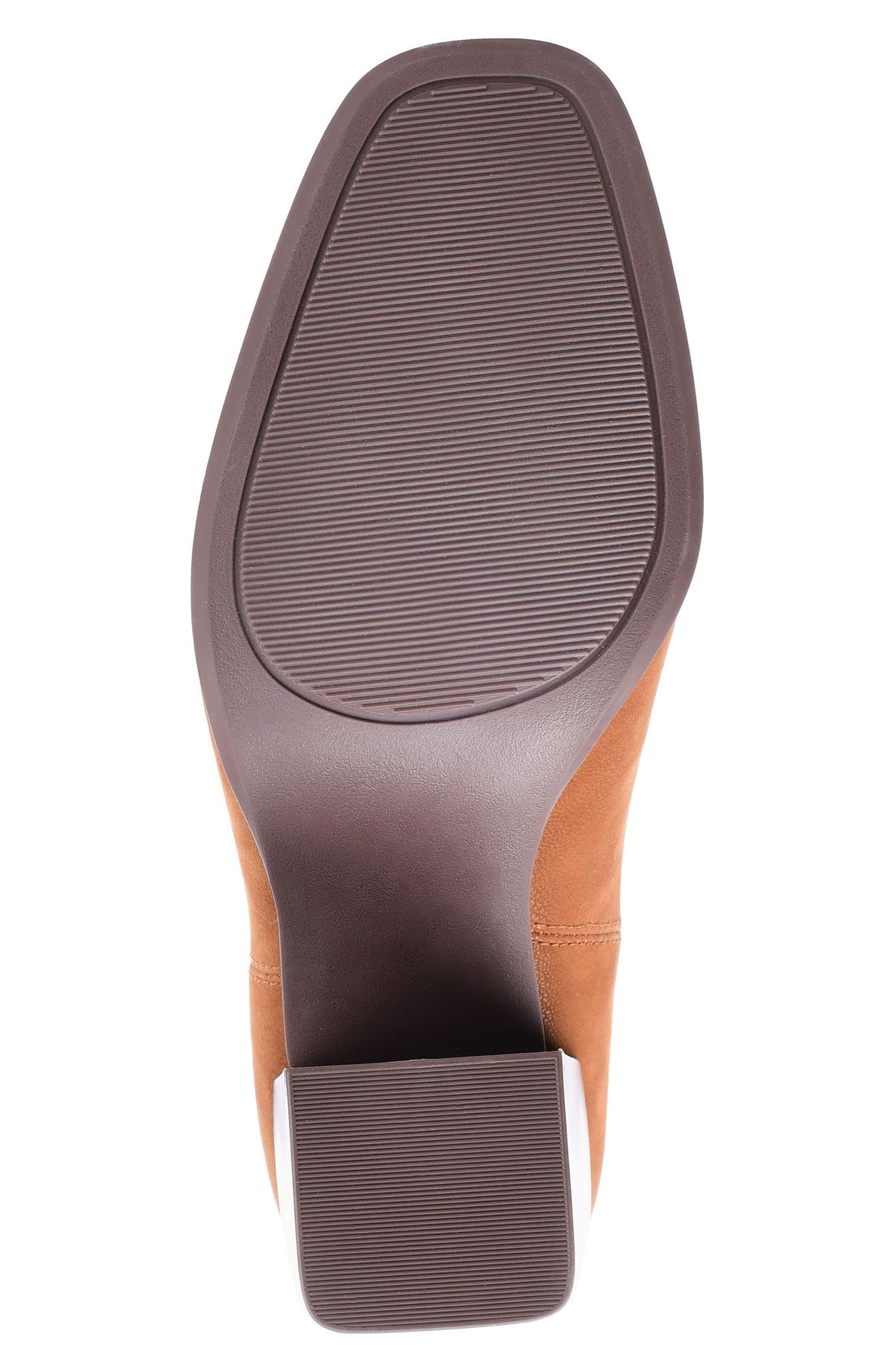 Journee Collection Maxxie Vegan Leather Chelsea Bootie, Alternate, color, Brown