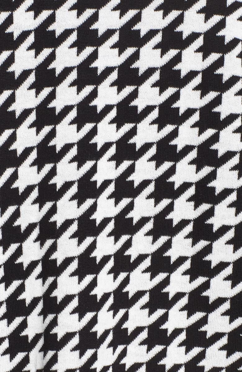 Chaus Houndstooth Cardigan, Alternate, color, 