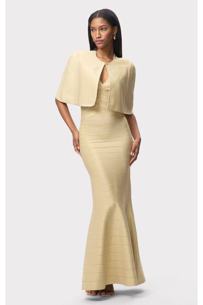 The Juliette Cape, Alternate, color, METALLIC GOLD