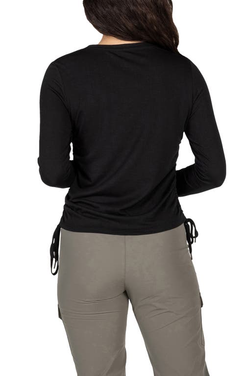 Kyodan Long Sleeve Activewear T-shirt In Black