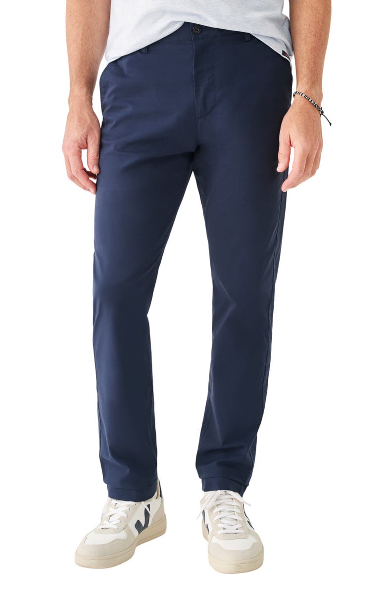 Faherty Movement Chino Pants, Main, color, Navy